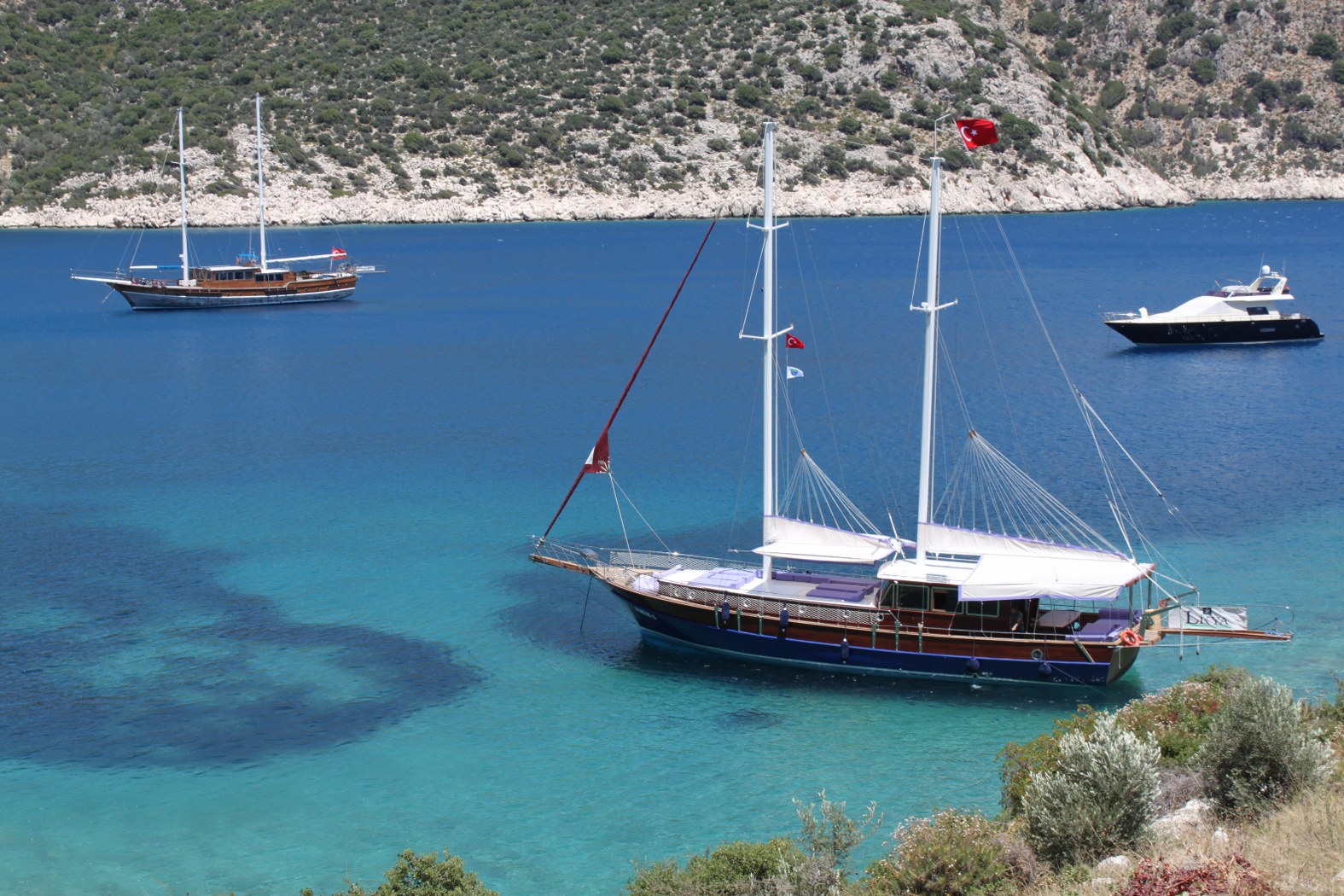 kalkan gulet day cruise